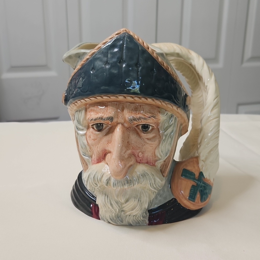 Royal Doulton 60s Don Quixote Ceramic Vase Jug